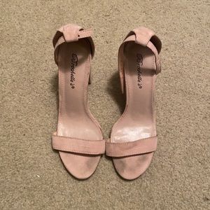 Pink nude heels